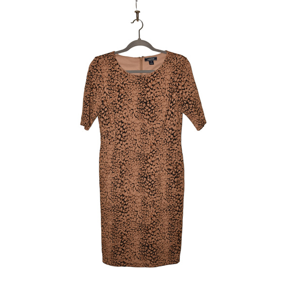 LANDS' END NEW $98 Elbow Sleeve Ponte Stretch Sheath Dress Size‎ 6 - Picture 1 of 4